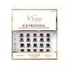 VLuxe Extended False Eyelashes Faux Mink Featherlight Reusable Artificial Eyelashes