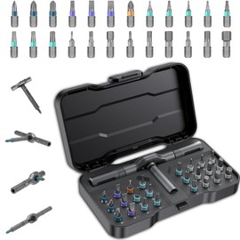 2026 New 24 in 1 Precision Screwdriver set,Magnetic Screwdriver Set, Detachable Handle, Multi-Purpose Mini Repair Kit, Fit For Home, DIY, PC, Laptop, Electronics and Manual Repair