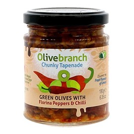 Olive Branch Tapenade Florina Peppers/Chill 180g X 4 (Pack of 4)