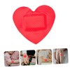 KICHOUSE 25pcs Heart Shape Dressing Waterproof for Outdoor Care Sensitive