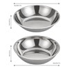 6.3 QT Round Chafing Dish Buffet Set, 1-Pack Stainless Steel
