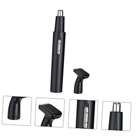 Nose Hair Trimmer Set Rechargeable Knife Double-Edged Floating Blades Easy Cleaning for Men Hair