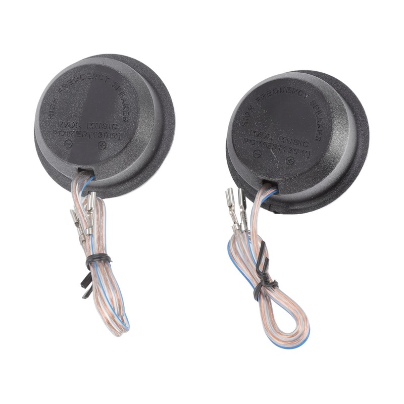 Car Tweeter 150W Pasteable Black Crisp Treble Dome Tweeter for