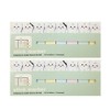 Wrapables® Bookmark Flag Tab Sticky Markers, at The Dentist(Set of