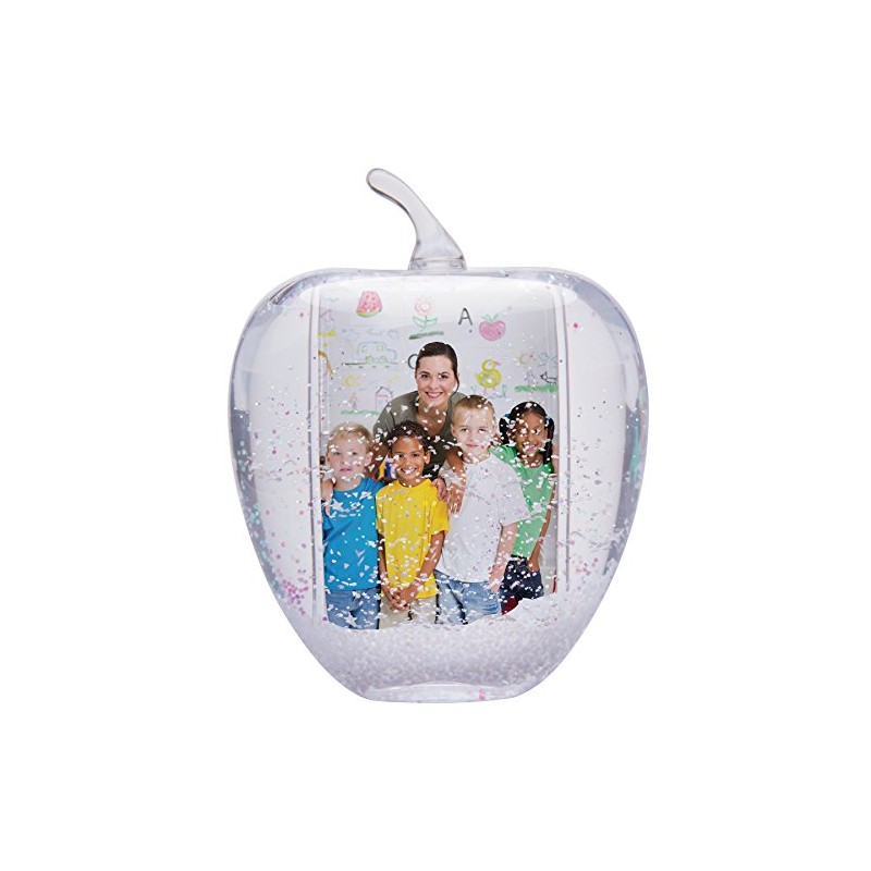 Neil Enterprises Inc. Apple Photo Snow Globe - Holds 2