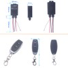 MANGOOD DC 8V~80V Waterproof Wireless Relay Switch, 12V/24V/48V/72V 30A Relay