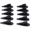 10PCS Shark Fin Kit Spoiler Wing Set with Carbon Fiber