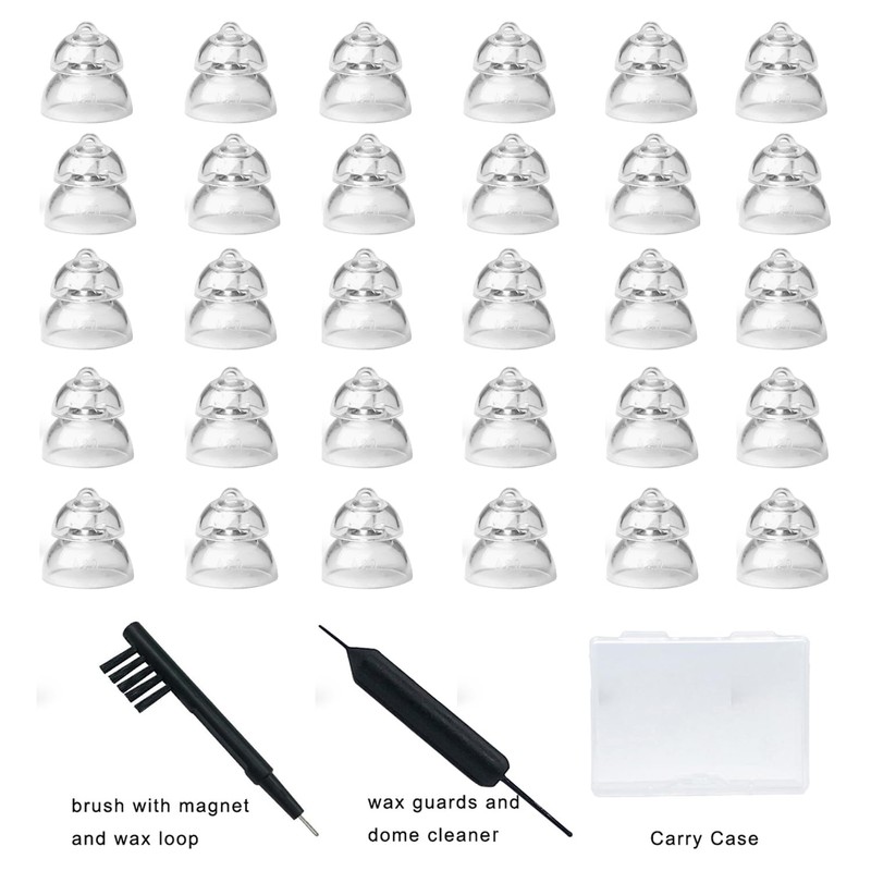 MiniFit Power Domes for Oticon Hearing Aids - 8mm Replacement