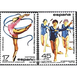 Prophila Collection Spain 2696-2697 (complete edition) 1985 gymnastics (stamps for collectors) Sport Other