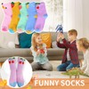 srclo Girls Socks Novelty Cotton Crew Socks, Baby Girls Cute