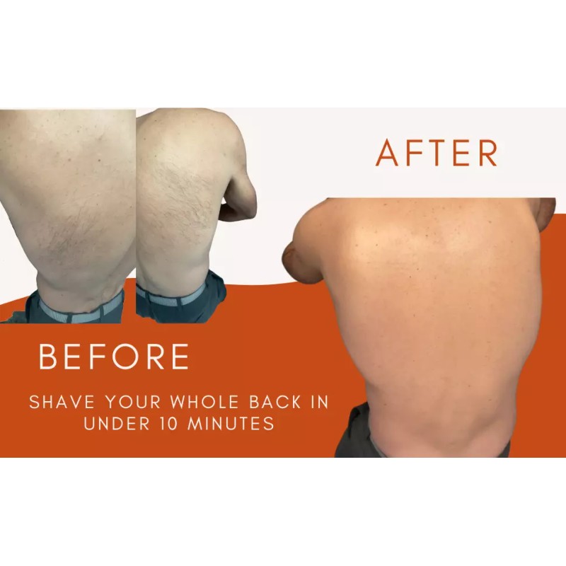The Back Hair Shaver Remove Back Hair in Minutes DIY