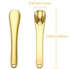 8 Pieces Skincare Spatula Metal Cosmetic Spatulas Makeup Applicator Mini