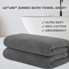 Cotton Paradise 100% Cotton 40x80 Oversized Bath Sheet, Extra Large