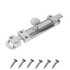 TERF® Heavy Duty Polished Chrome Door Bolt 100mm [4''] Surface