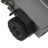 RC Car Hitch Trailer Aluminum Alloy Antislip Rubber Tire Rustproof