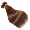 20/20/20 inch Brown Bundles Straight Human Hair Color 4 Chocolate