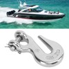 Marine Boat Slip Lifting Hook 1/4in 1000lbs Load Bearing Capacity