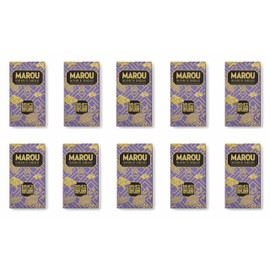 Marou Origin Dak Lak 70% Cacao Dark Chocolate Case Pack of 10 | Vietnam Single Origin, Dairy Free, Gluten Free, Soy Free | 10 x 80g Bar