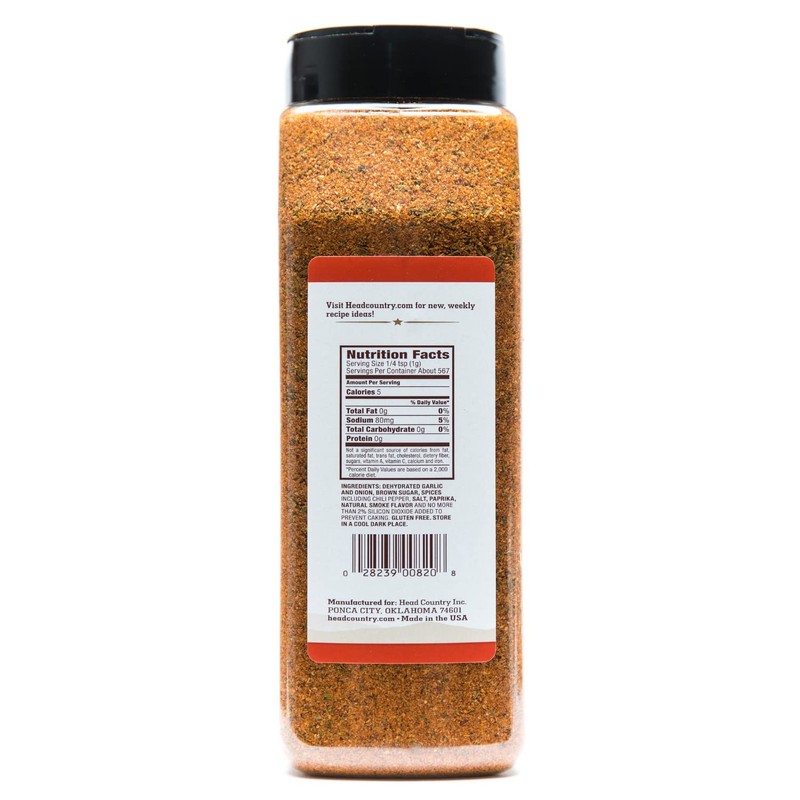 Head Country Championship BBQ Seasoning, Original | 26 Ounce, XL