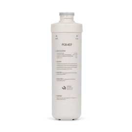 Naturewater PCB-8CF Water Filter Combination Filter with PP Filter and Activated Carbon Block Filter, Replacement Filter for Reverse Osmosis, Drinking Water Filter