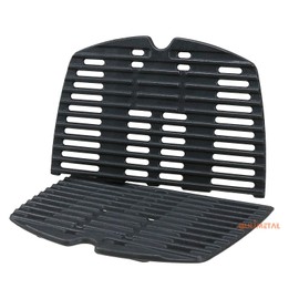 QuliMetal 7582 7644 65810 Cooking Grates for Weber Baby Q, Q100, Q1000, Q1200, Q140, Q1400, 50060001 51060001 52020001, 2 Pack