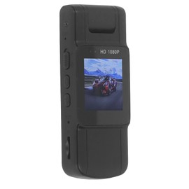 Cryfokt 1080P Video Recording Camera with Motion Detection, Mini Wearable Camera, Wearable Body Cam Mini Body Camera Supports 14 Languages for Meeting