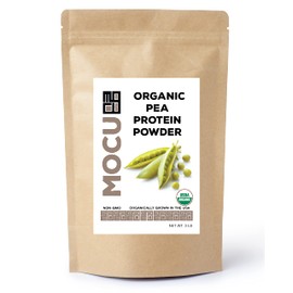 Certified Organic US Grown Pea Protein I 80% I Batch Tested for Heavy Metals I 3 LBS I Packaged Daily