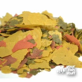 Your Fish Stuff YFS Marine Saltwater Frenzy Flakes Natural Bulk Aquarium Fish Food  - 2-lbs