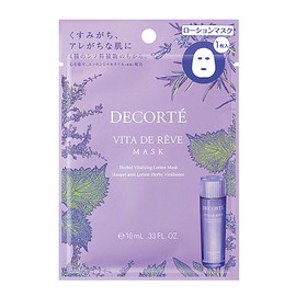 Decorté Face Pack Vita Dave Mask, 0.3 fl oz (10 ml) x 12 Sheets