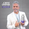 Organogal Grisi, Shampoo Silver para canas y cabellos claros, 400