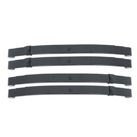 Thomletha 4000lbs Tandem Trailer Axle Suspension Kit - 3 Leaves 2000lbs Trailer Double Eye Spring