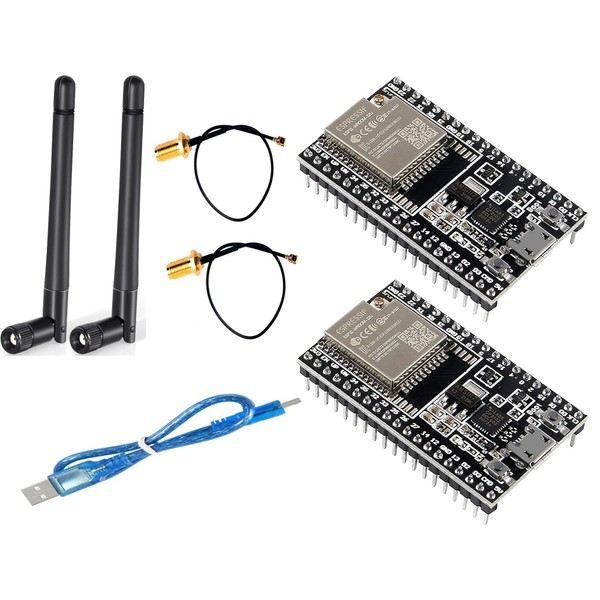 SP-Cow ESP32-DevKitC core Board ESP32 Development Board ESP32-WROOM-32U Set for