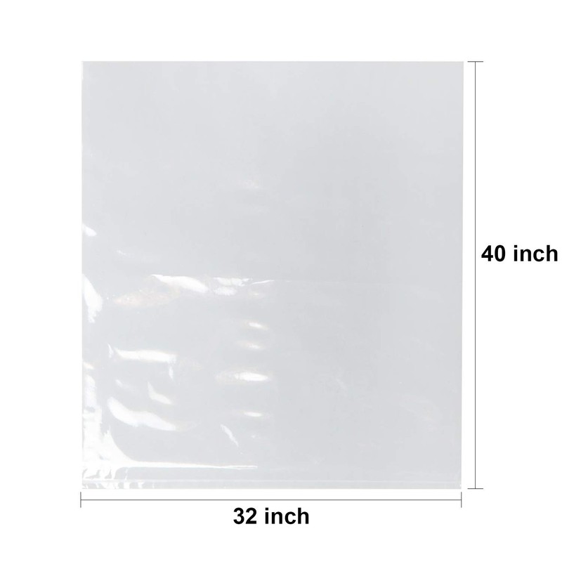 LazyMe 32x40 inch, Christmas Basket Cellophane Shrink Bags, Shrink Wrap