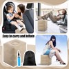 Drydiet 2 Pcs Inflatable Foot Rest Pillow, 2 in 1