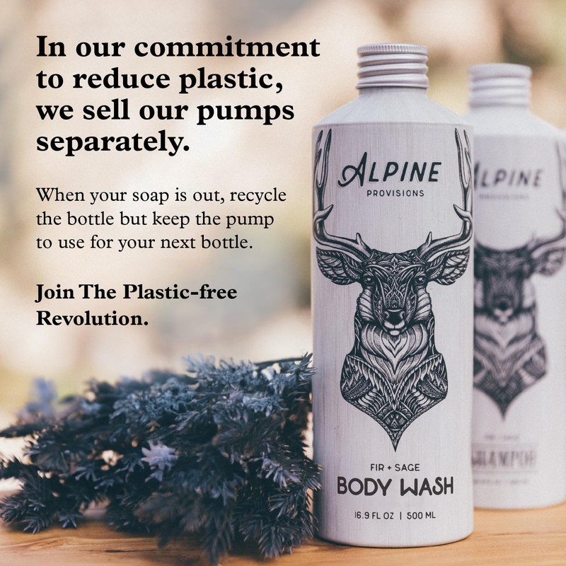 Alpine Provisions Natural & Organic Body Wash with Rosemary &