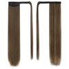 BARSDAR Wrap Around Straight Ponytail Extensions - 26 Inch Long