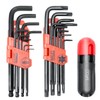 CCLIFE 19-Piece Torx Allen Key Set with Handle Allen Key