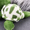 Leadigol 2PCS Cartoon Mini Turtle Shape Plush Keychain, Cute Animal