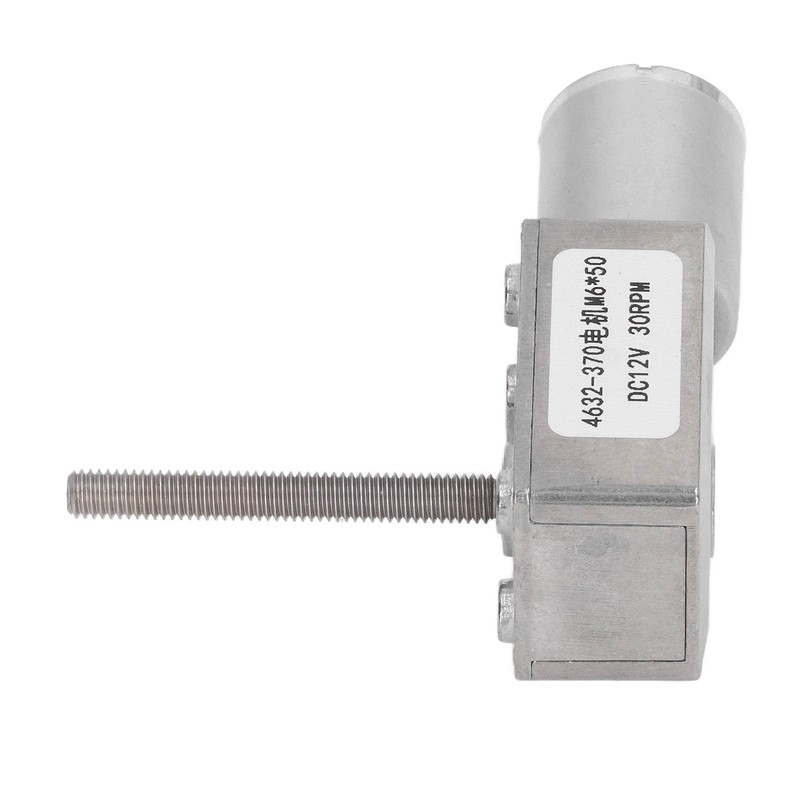30RPM DC Geared Motor Self Locking Ability Great Adaptation Worm