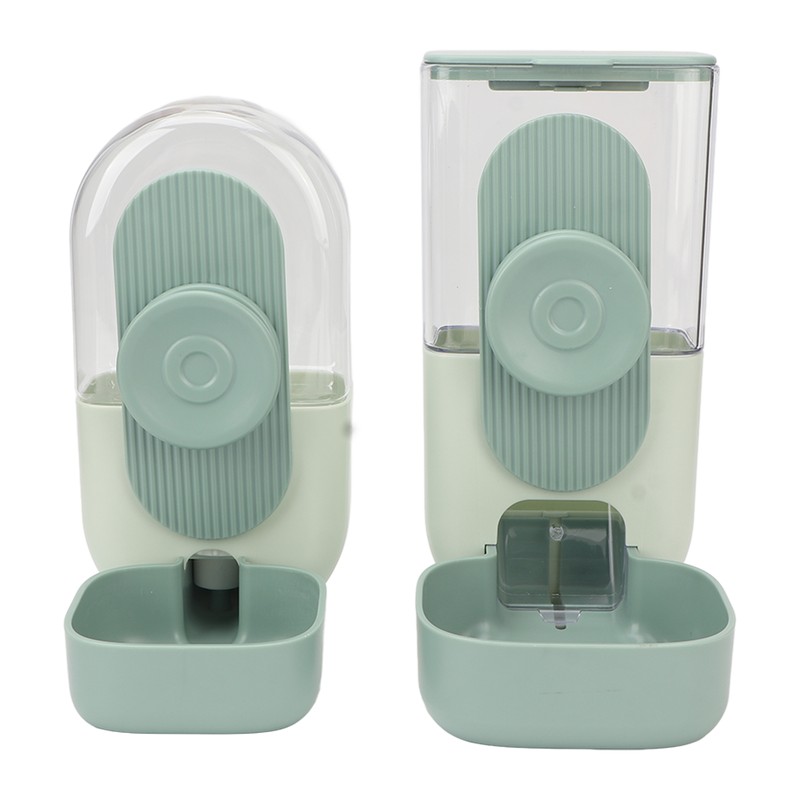 Hanging Automatic Food Water Dispenser Safe Cage Cat Food Water