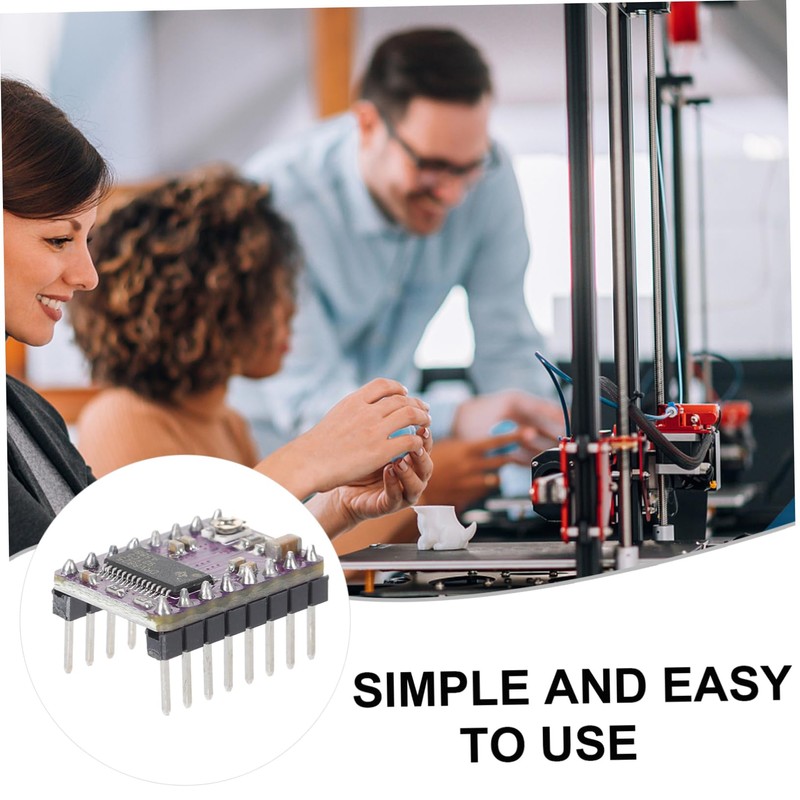 Hohopeti 5pcs Heat Sink Stepper Motor Driver Module for Printers