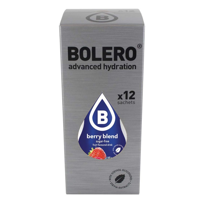 Bolero- Sugar Free Drink Mix Packets Berry Blend Fruit Flavors
