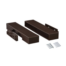 Heian Shindo Industries LABRICO DXB-42 DIY Storage Parts, 1 x 8 Shelf Bracket, Bronze, 2 Pieces