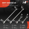 A-Premium Set of 4, Front & Rear Sway Bar Link