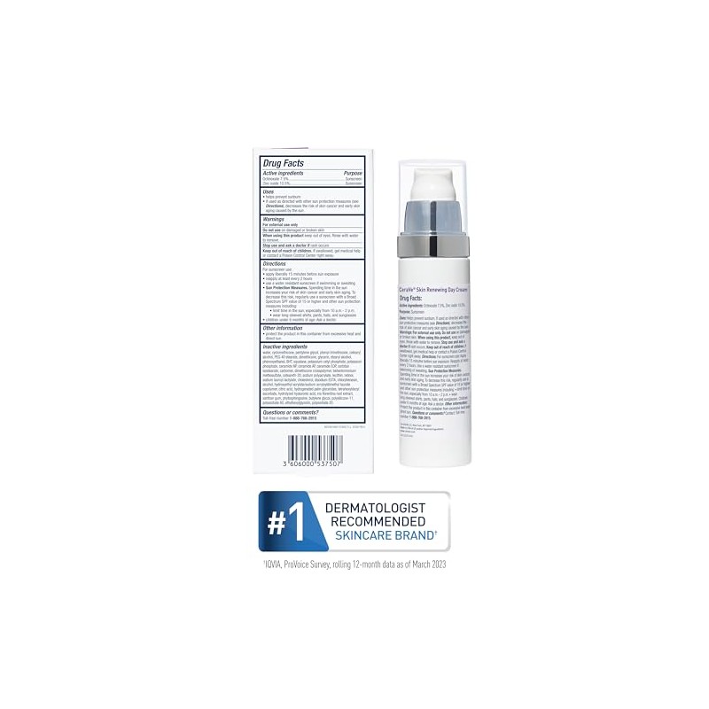 CeraVe Anti Aging Face Cream with SPF | 1.76 Ounce