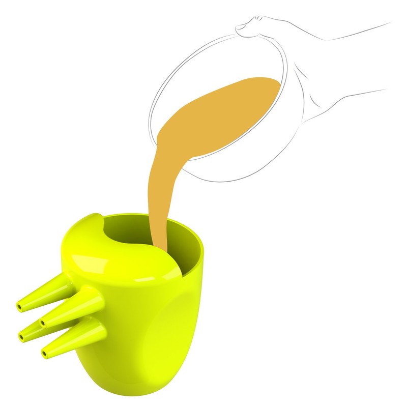 IBILI Egg Thread Funnel, Green, 12 x 10 x 12