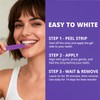 SAKYPRORAL Purple Whitening Strips, 90-Day Long-Lasting Results, Enamel Safe &