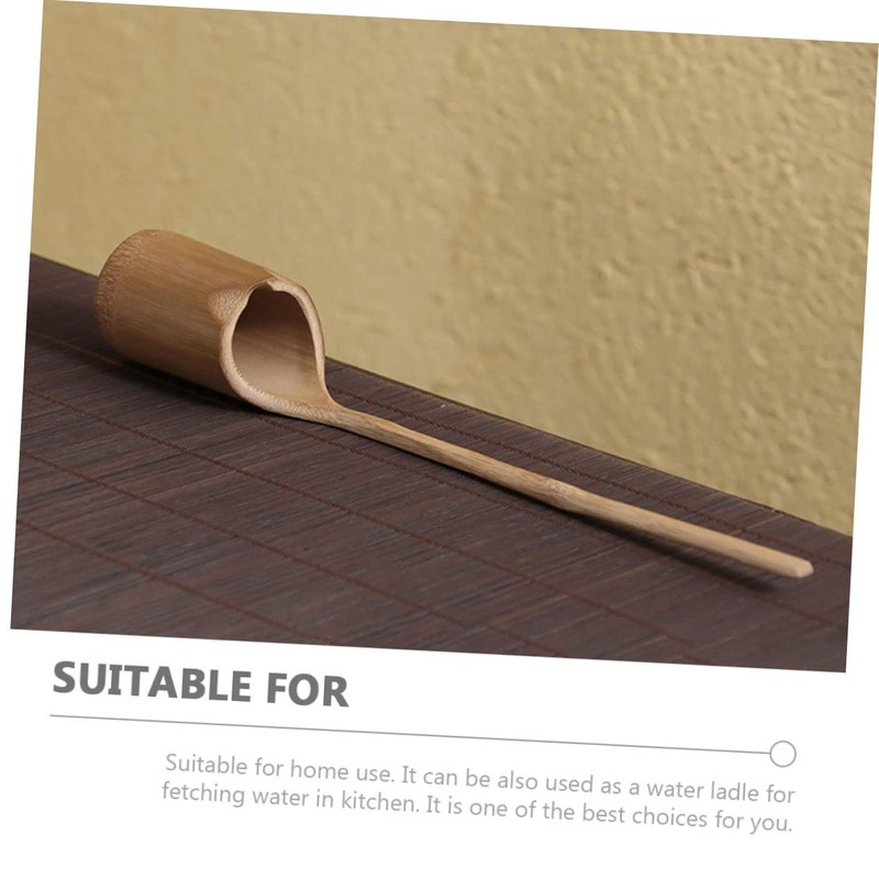MAGICLULU Bamboo Wine Ladle with Long Handle Multi-Functional Kitchen Gadget