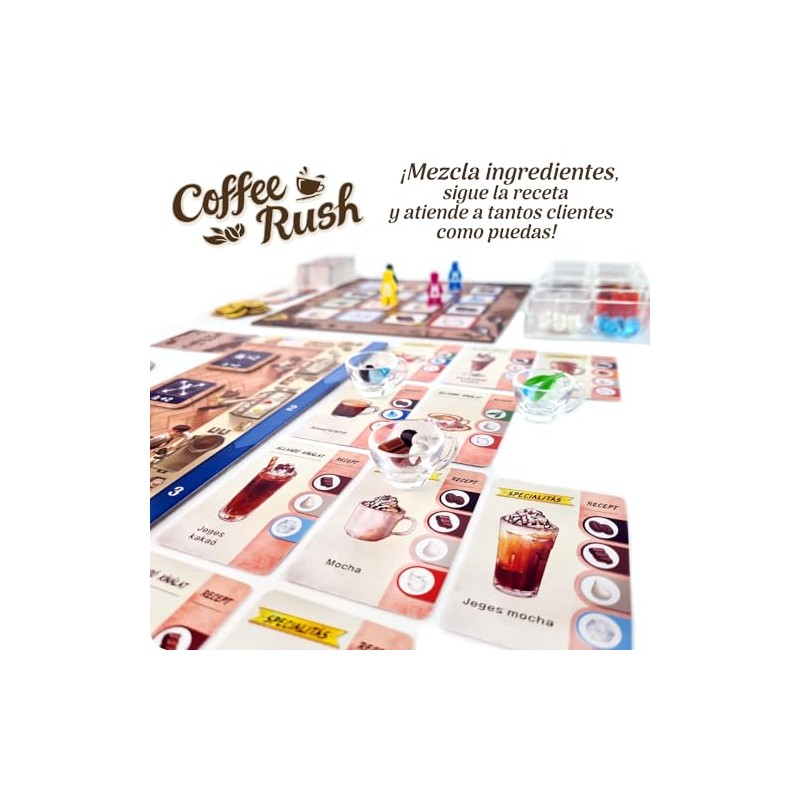 MAR LÚDICO Juego de Mesa en Español - Coffee Rush