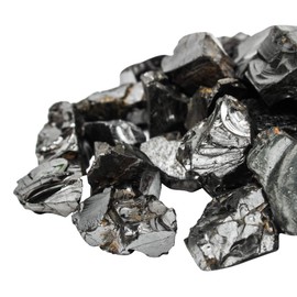 wellness hut Elite Shungite Stones - for Shungite Water - 1/8 pound (56 grams) 0.5-1.2 inch stones